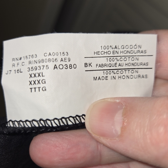 Champion Men's 3XL Long Sleeve Henley - Picture 9 of 10